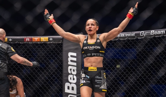 Nemecká nádej Alina Dalaslan s tromi KO víťazstvami: Reakcia na triumf v Oktagone